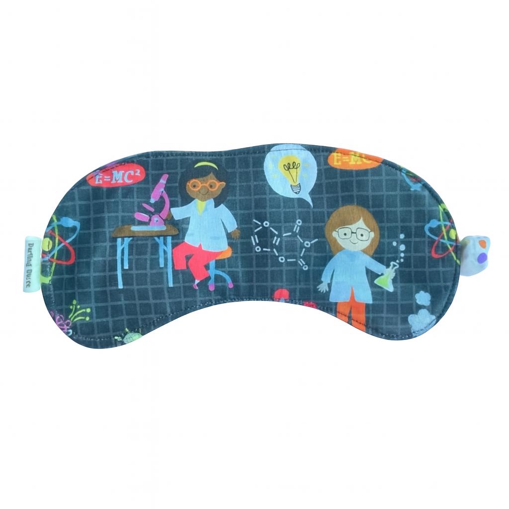 Sleep Mask for Kids, Girl Scientists