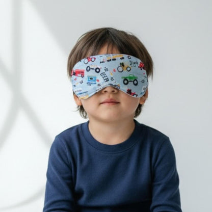 Sleep Mask for Kids, Vehicles Cars Trucks