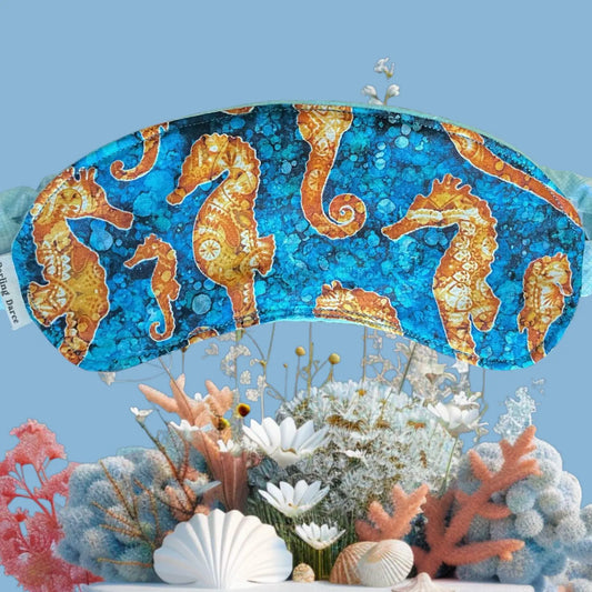 Sleep Mask for Kids Seahorse Theme