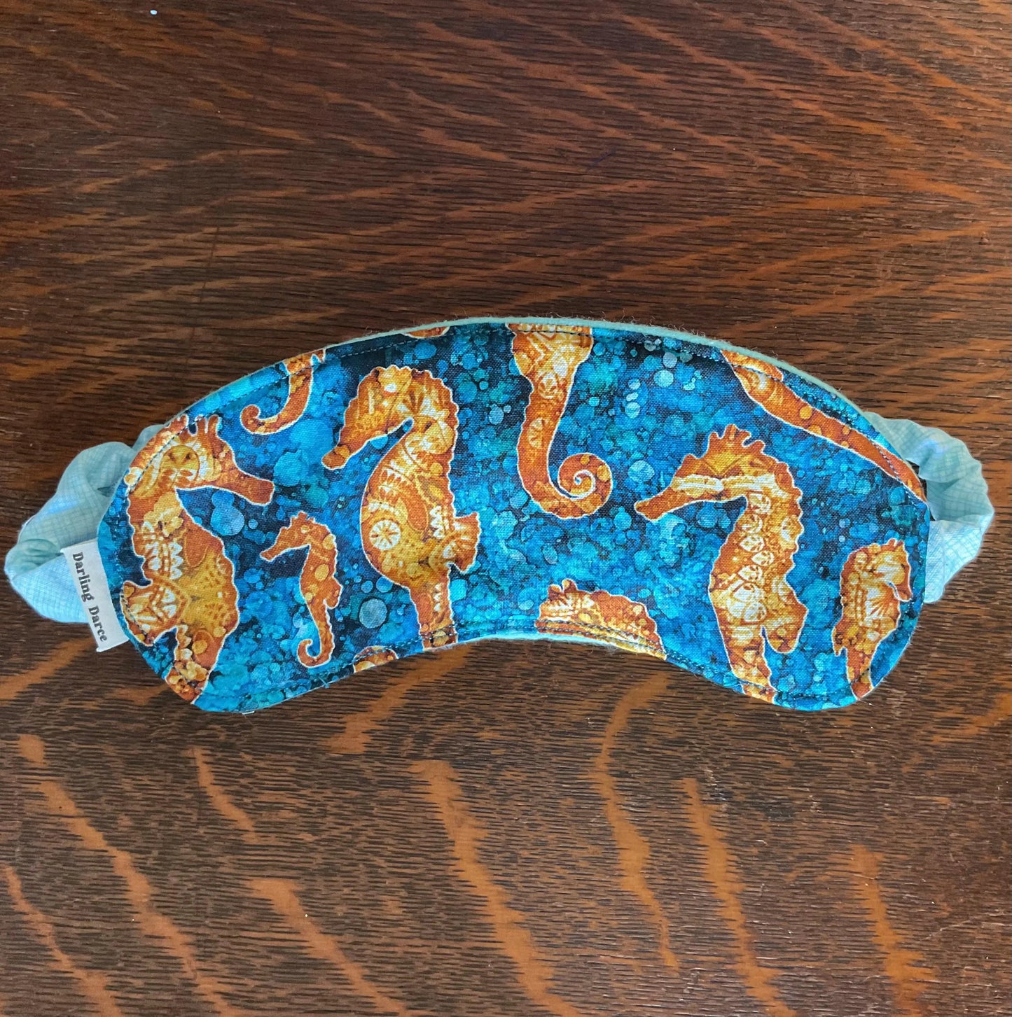 Sleep Mask for Kids Seahorse Theme