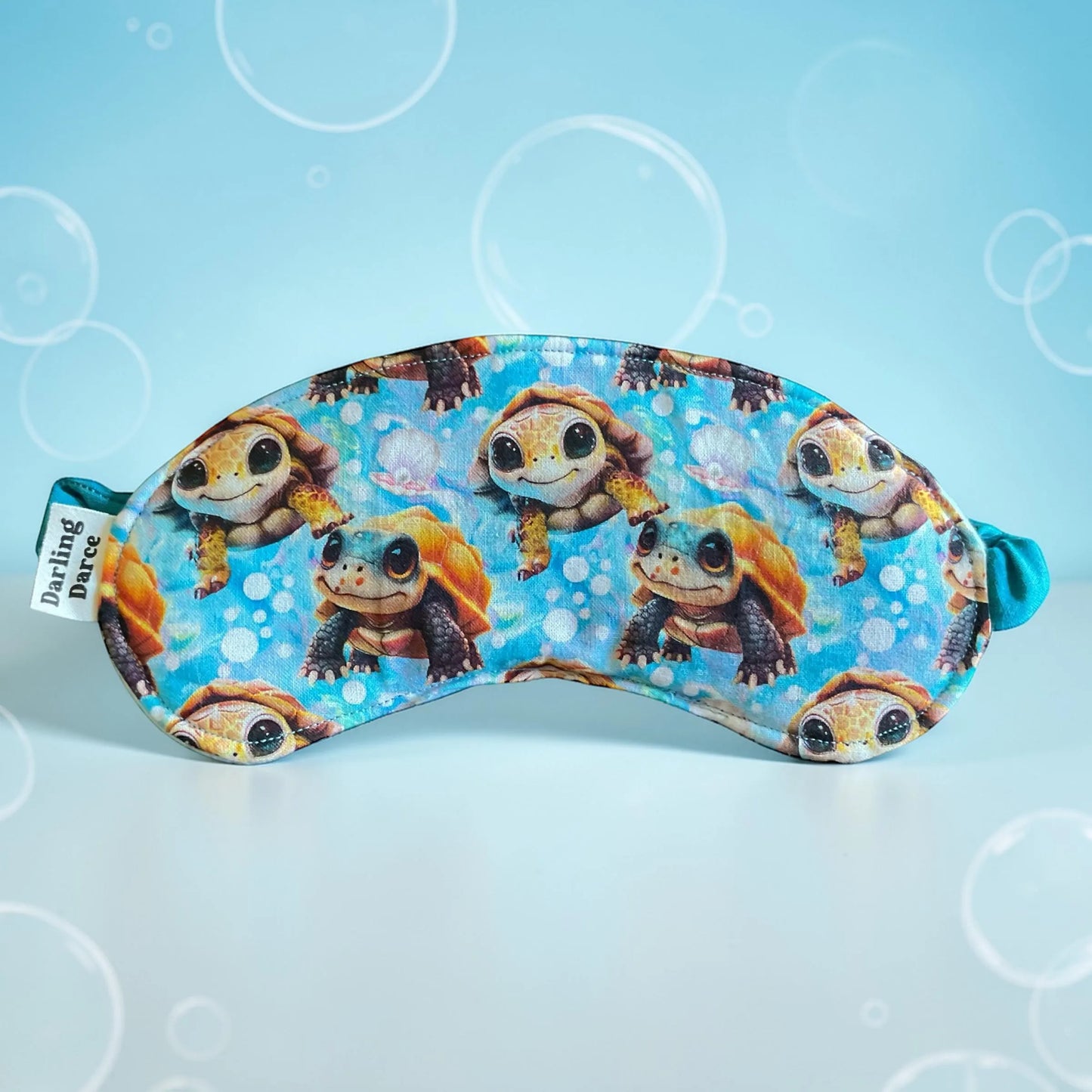 Sleep Mask for Kids Sea Turtle Theme