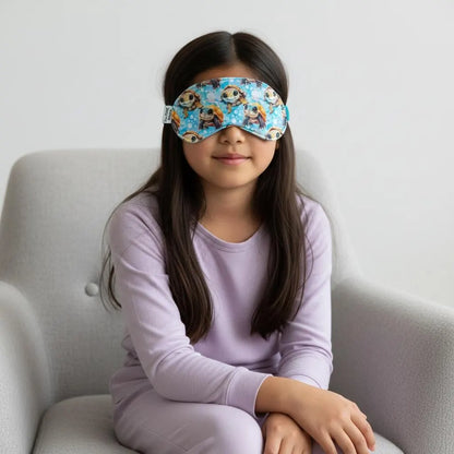 Sleep Mask for Kids Sea Turtle Theme