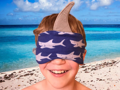 Sleep Mask for Kids Shark Theme