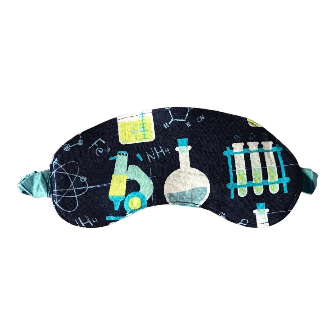 Sleep Mask for Kids Chemistry Science Theme