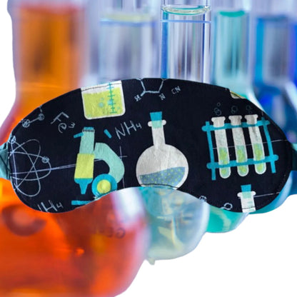 Sleep Mask for Kids Chemistry Science Theme