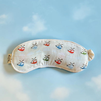 Sleep Mask for Kids Helicopter Theme