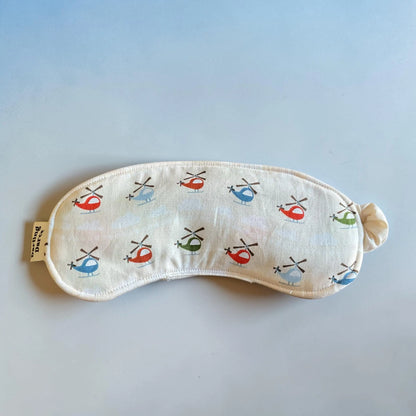 Sleep Mask for Kids Helicopter Theme