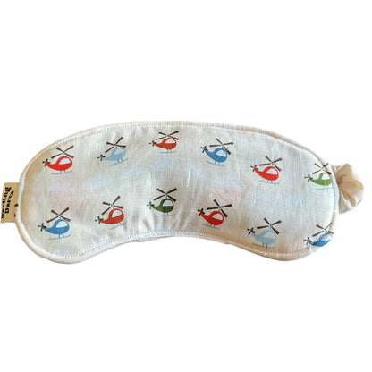 Sleep Mask for Kids Helicopter Theme