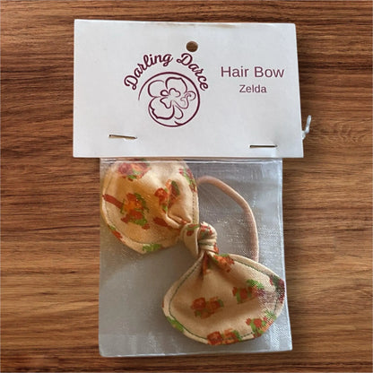 PRIDE LGBTQ+ Pronouns Hair Bow Ponytail Holder