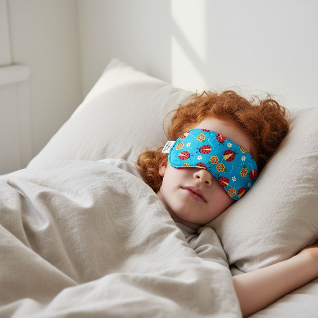 Sleep Mask for Kids, Ladybug Theme