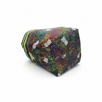 Mini Fabric Storage Bin, Cat Lover Organization