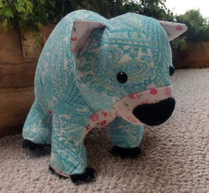 Memory Plushie Wombat